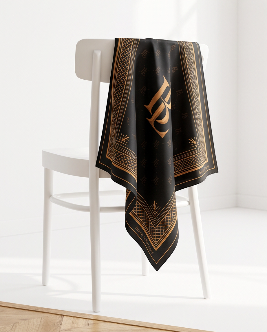 Foulard en Soie 90x90 — BL Beauty Is My Legacy
