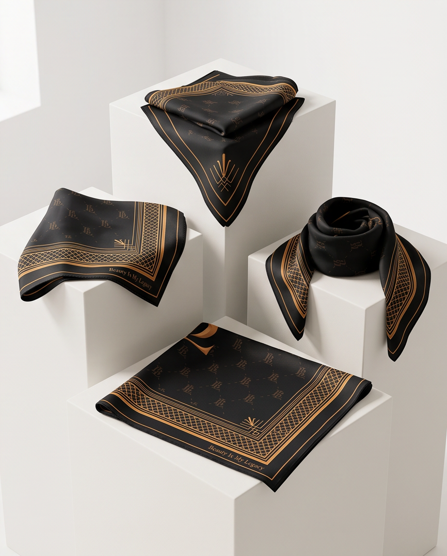 Foulard en Soie 90x90 — BL Beauty Is My Legacy