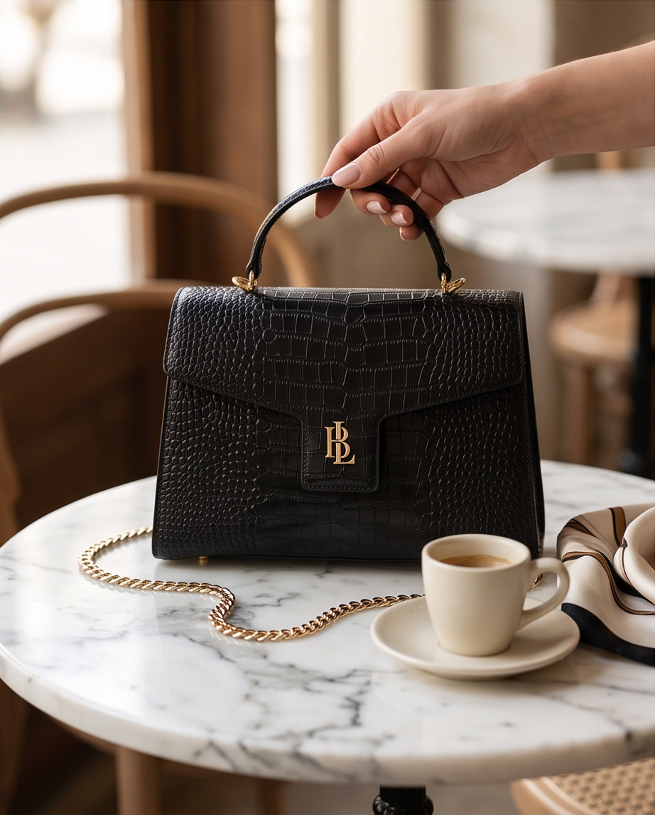 Sac Héritage BL - effet croco.