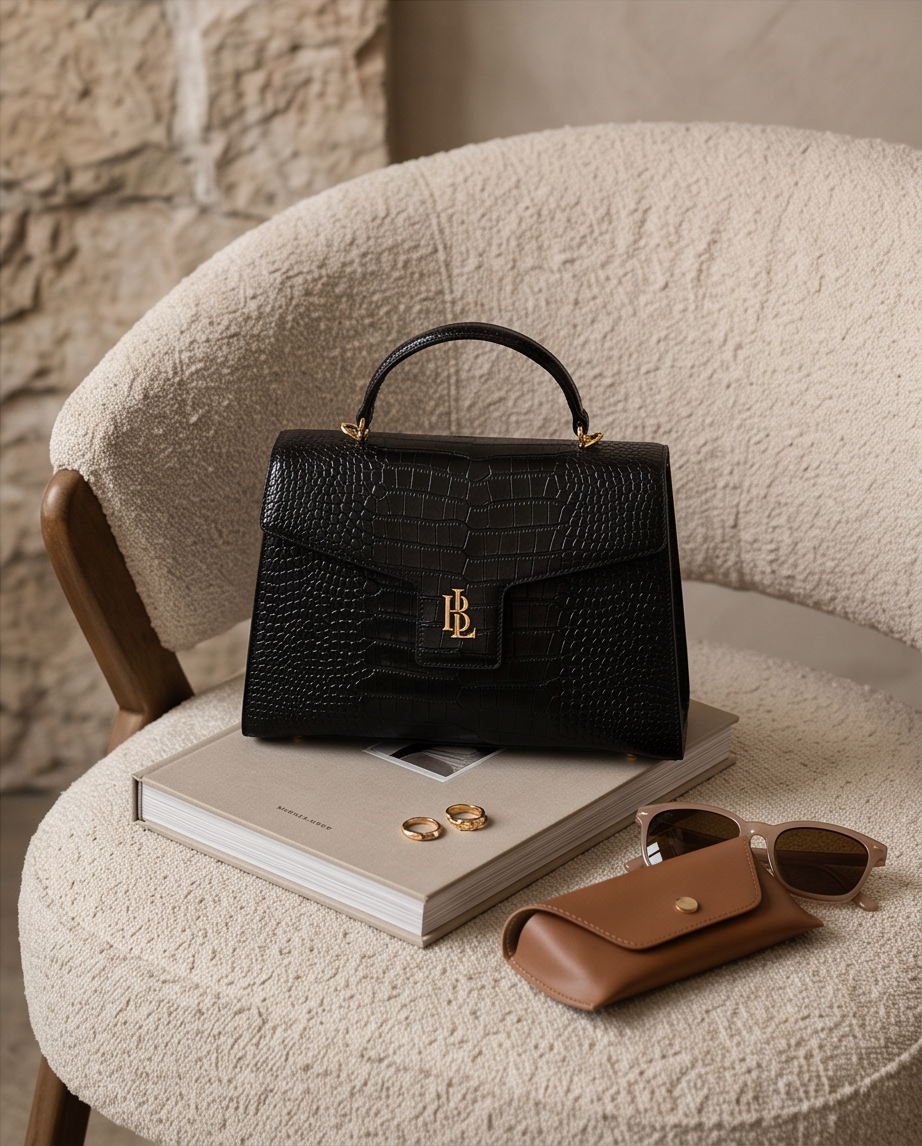 Sac Héritage BL - effet croco.