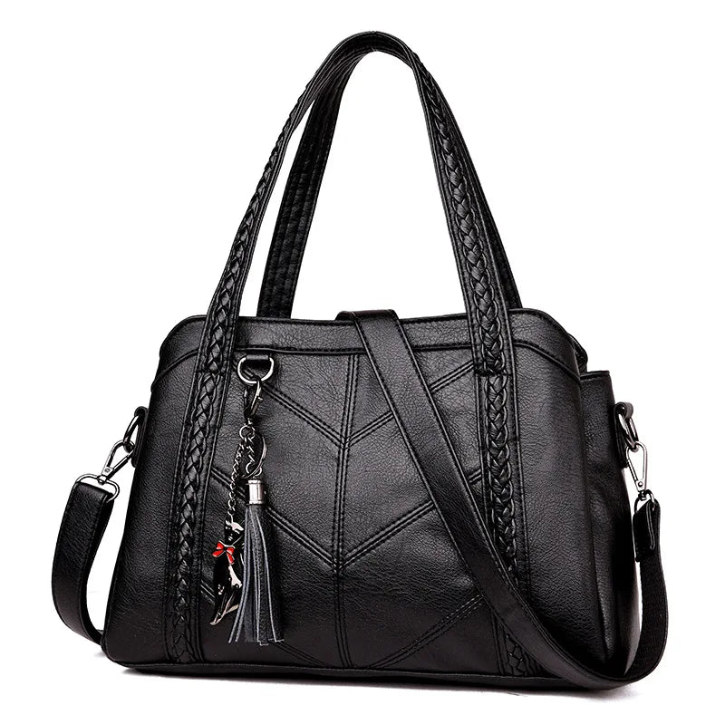 Sac Épaule Pompon & Chat – Votre Touche de Fantaisie