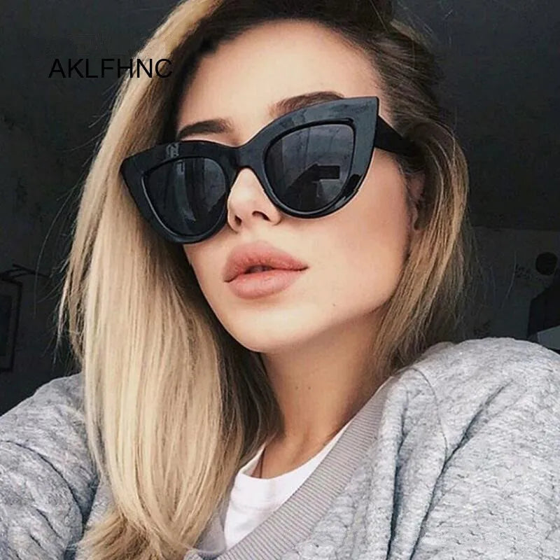 Lunettes Cat Eye Miroir – Rétro Chic & Intemporel