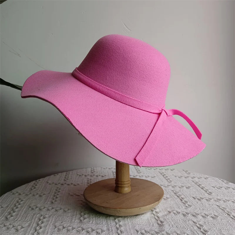 Chapeau Fedora Femme Grand Bord – 27 Coloris & Style Voyage