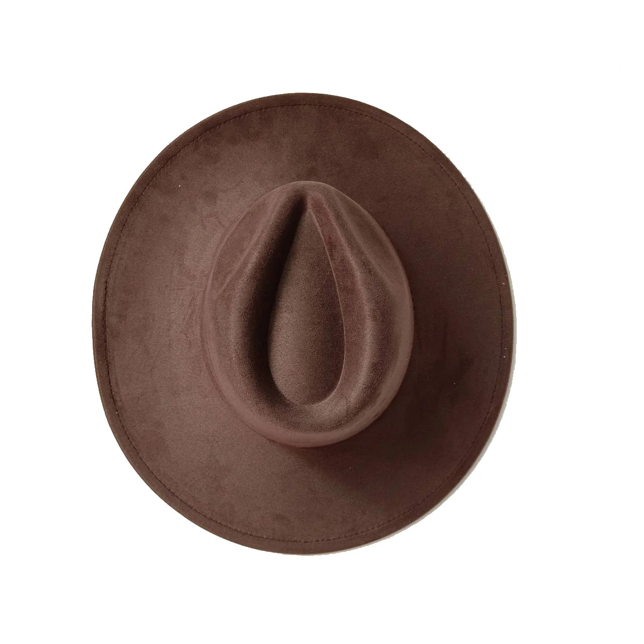 Chapeau Fedora Suède Grand Bord – 34 Coloris & Style Mixte