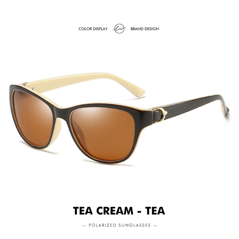 Lunettes Cat Eye Polarisées – Glamour & UV400