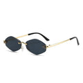Lunettes Sans Monture Losange – Y2K & UV400