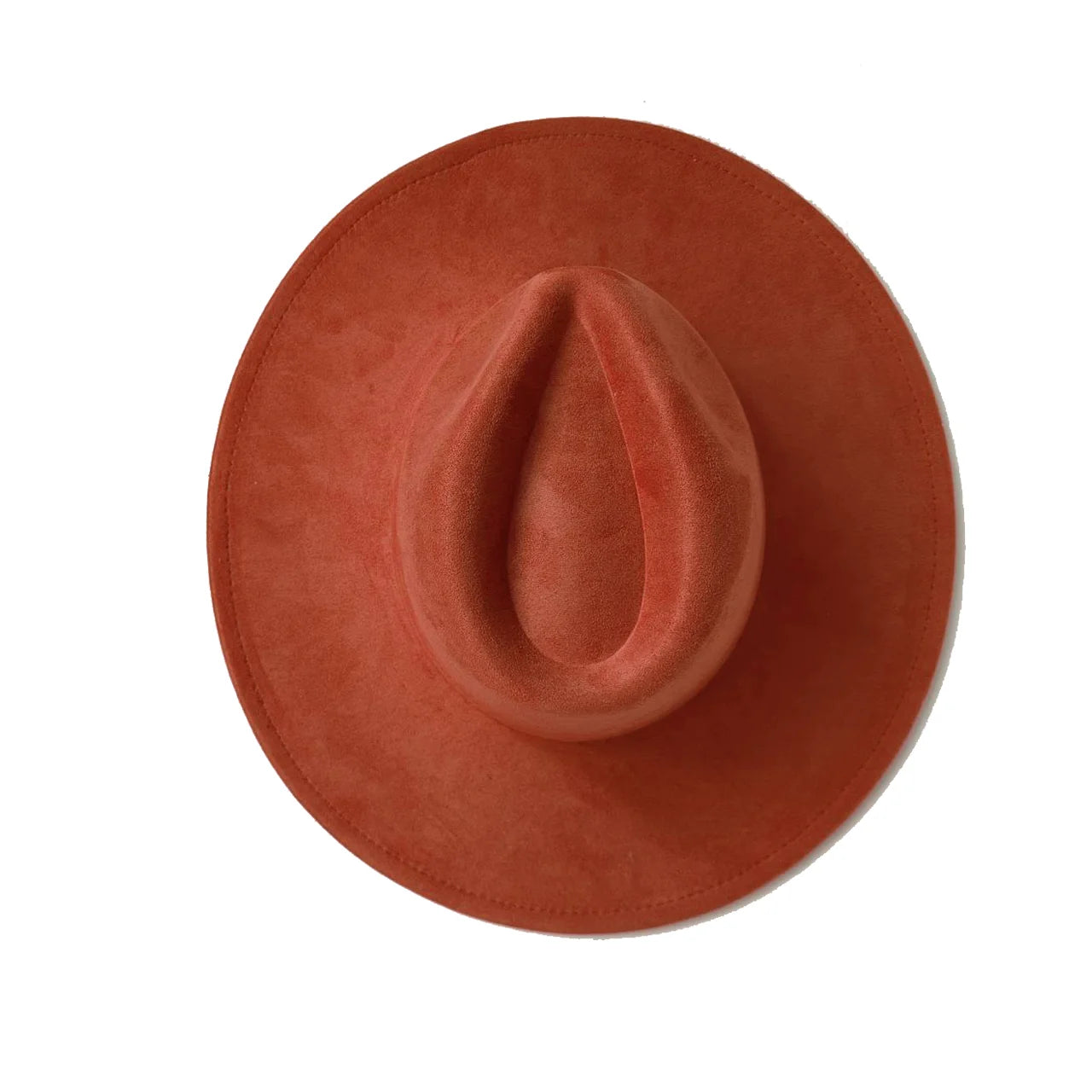 Chapeau Fedora Suède Grand Bord – 34 Coloris & Style Mixte