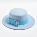 Chapeau Fedora Femme Nœud – 20 Coloris & Élégance Cérémoniale