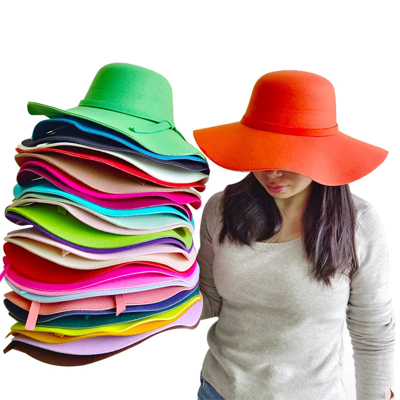 Chapeau Fedora Femme Grand Bord – 27 Coloris & Style Voyage