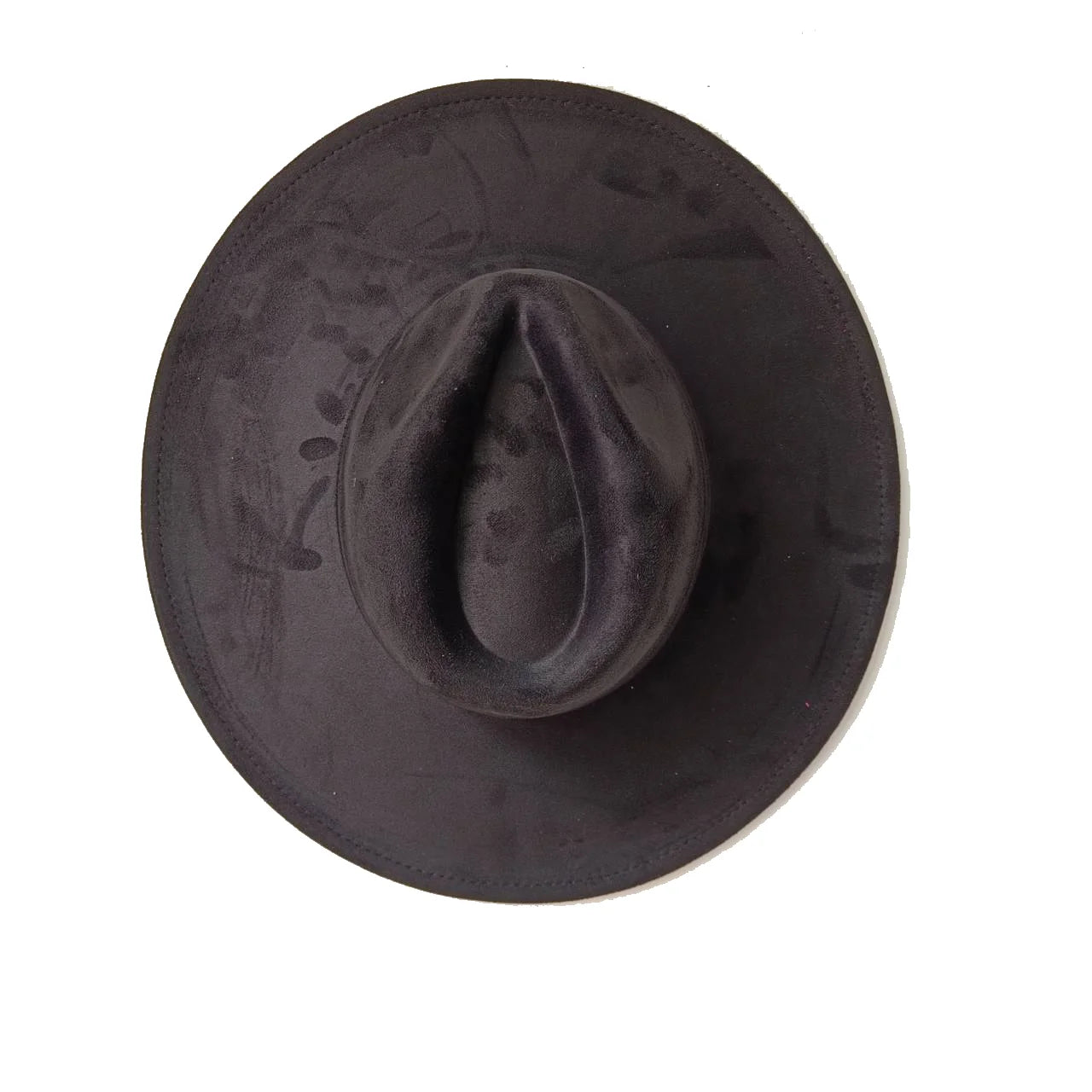 Chapeau Fedora Suède Grand Bord – 34 Coloris & Style Mixte