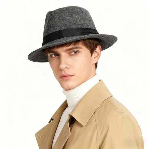 Chapeau Fedora Mixte – Élégance Intemporelle