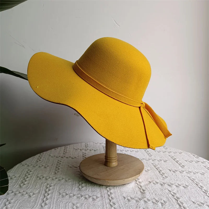 Chapeau Fedora Femme Grand Bord – 27 Coloris & Style Voyage