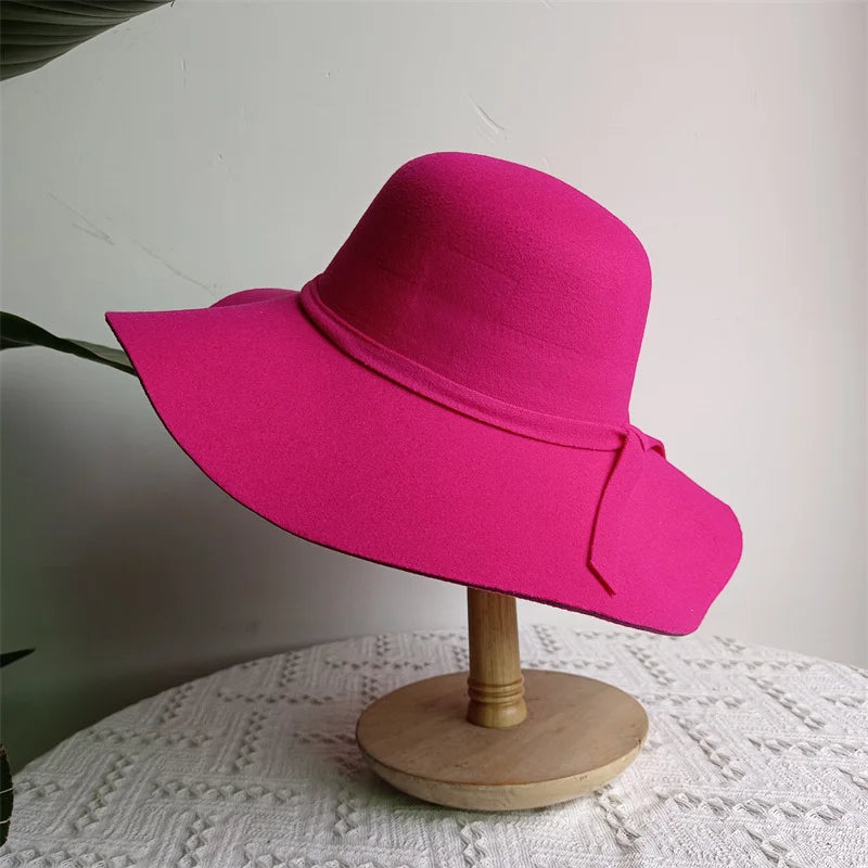 Chapeau Fedora Femme Grand Bord – 27 Coloris & Style Voyage