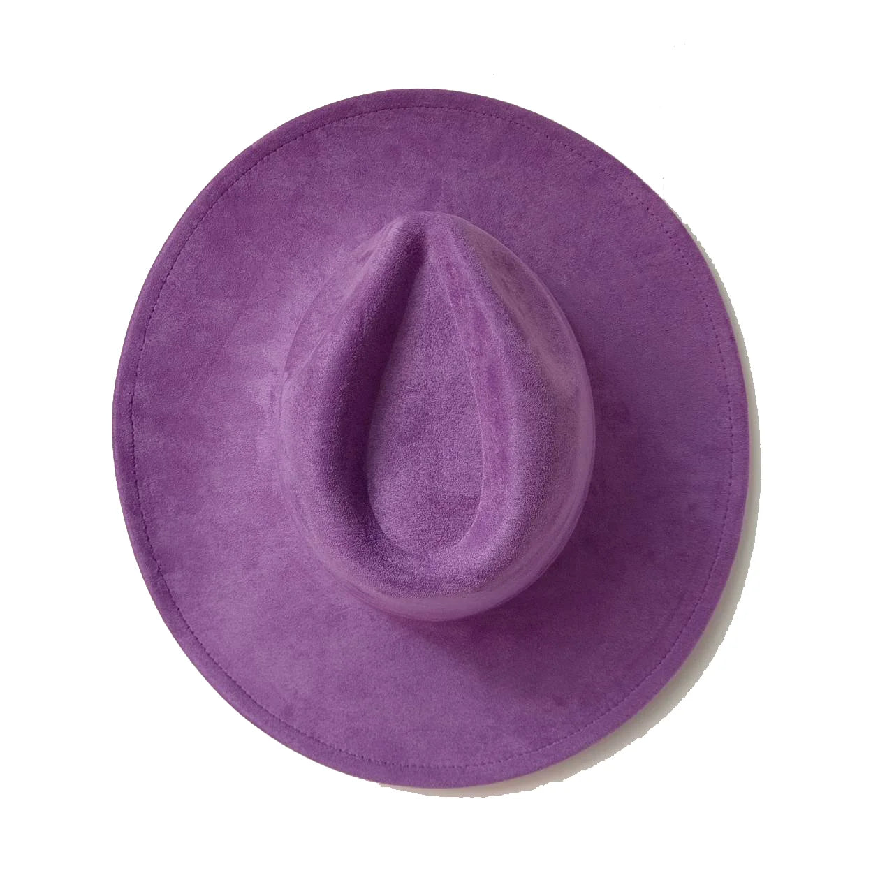 Chapeau Fedora Suède Grand Bord – 34 Coloris & Style Mixte