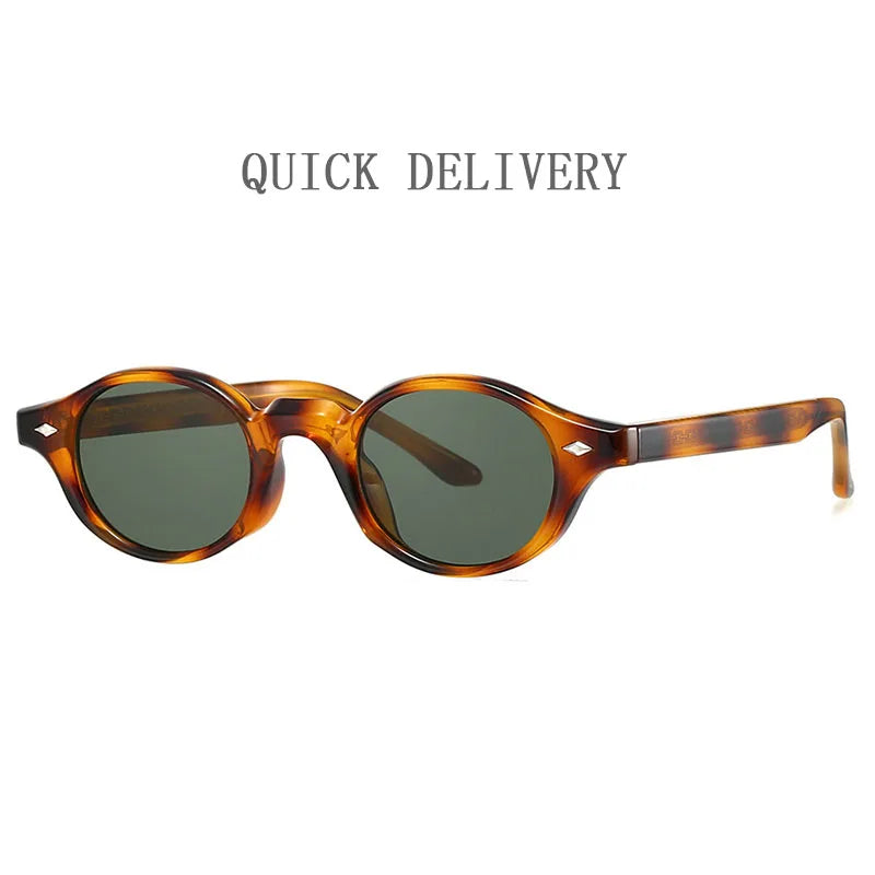 Lunettes de Soleil Ovales – Protection UV400 & Look Tendance