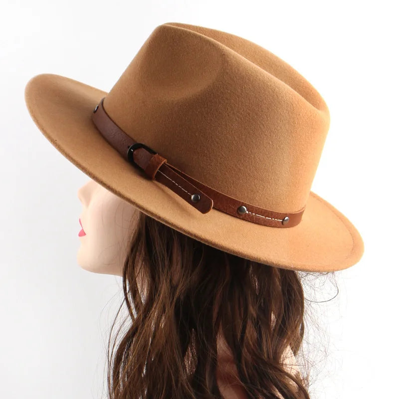 Chapeau Fedora Suède Bord Plat – Jazz, British & 13 Coloris