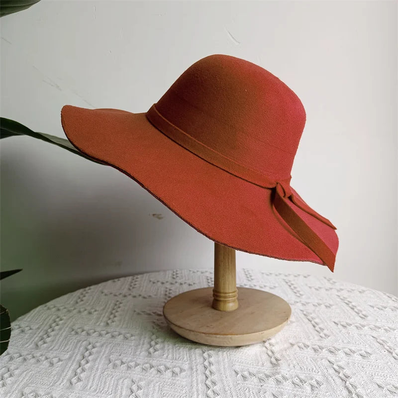Chapeau Fedora Femme Grand Bord – 27 Coloris & Style Voyage