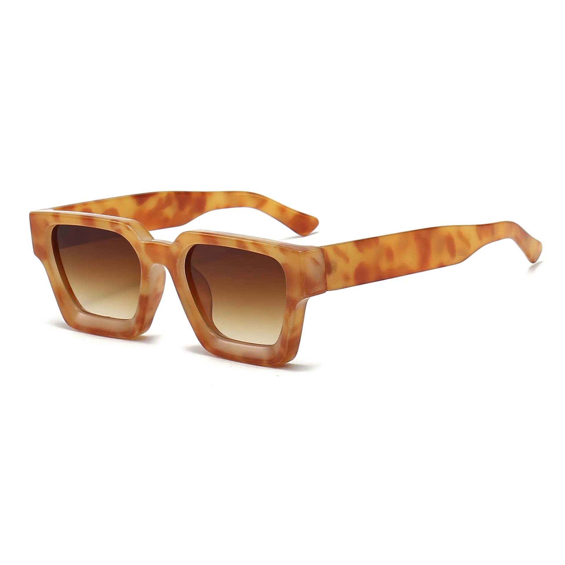 Lunettes de Soleil Carrées Rétro – UV400 & 23 Coloris