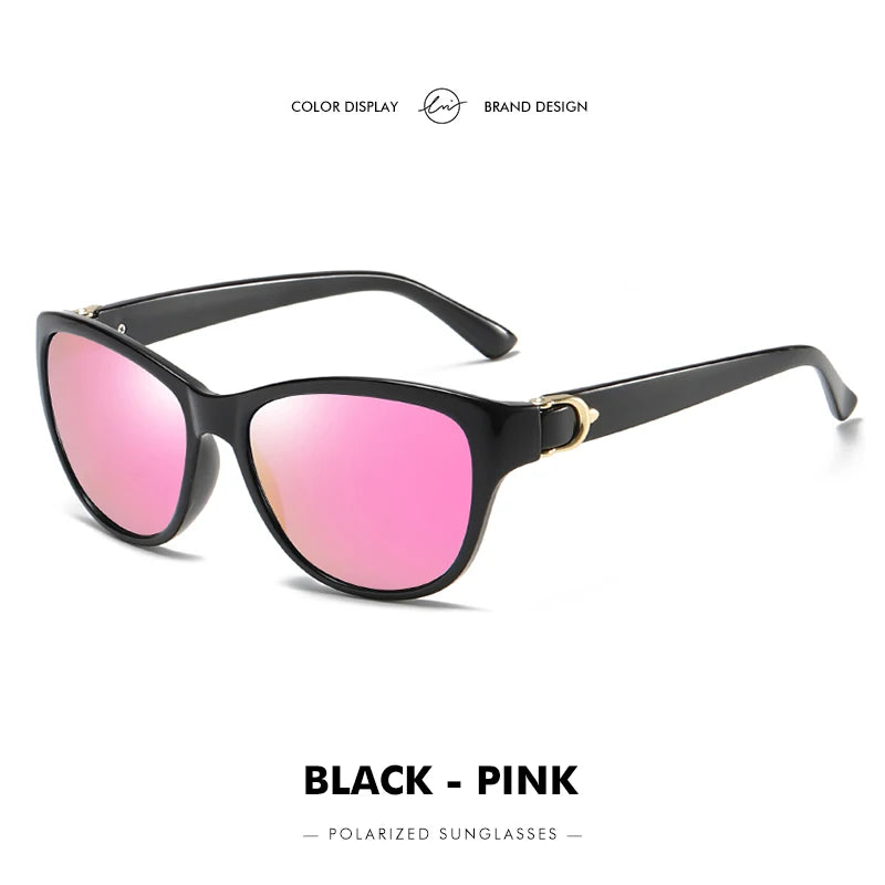 Lunettes Cat Eye Polarisées – Glamour & UV400