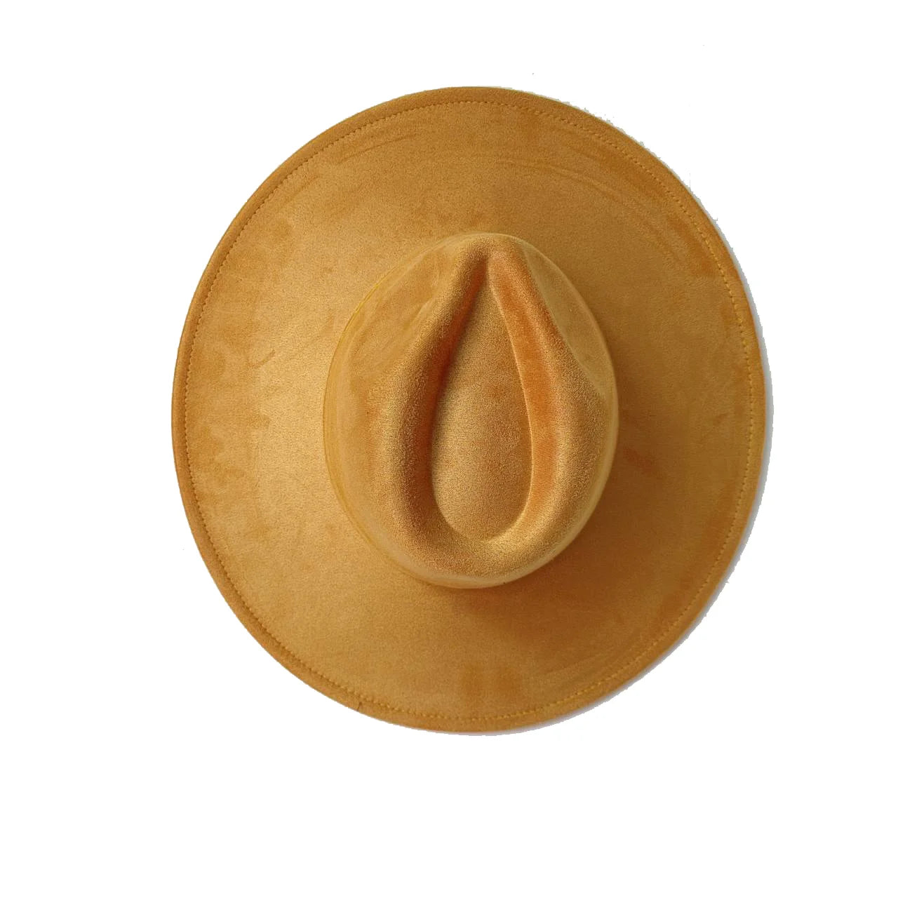 Chapeau Fedora Suède Grand Bord – 34 Coloris & Style Mixte