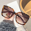Lunettes Oversize Carrées – Rétro Coloré & UV400