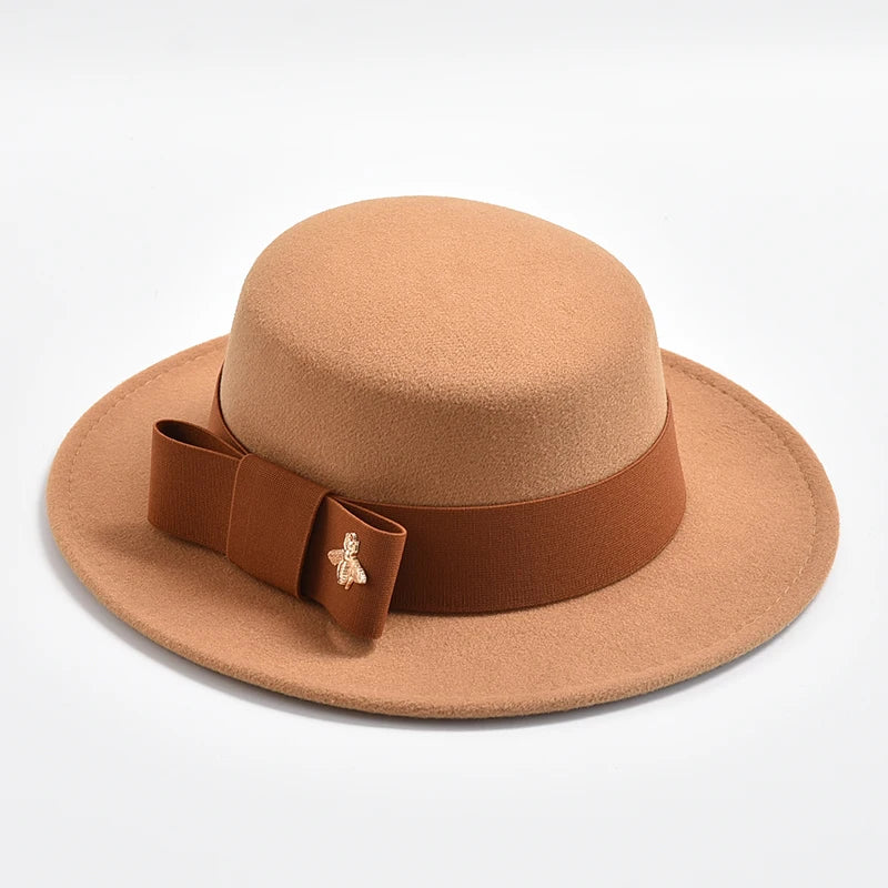 Chapeau Fedora Femme Nœud – 20 Coloris & Élégance Cérémoniale