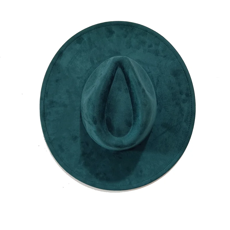 Chapeau Fedora Suède Grand Bord – 34 Coloris & Style Mixte