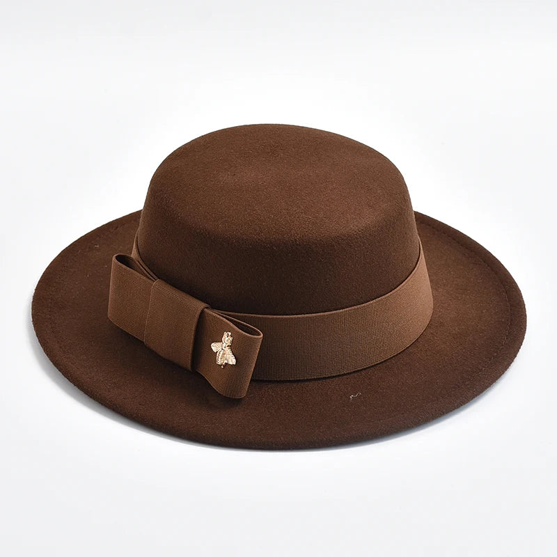 Chapeau Fedora Femme Nœud – 20 Coloris & Élégance Cérémoniale