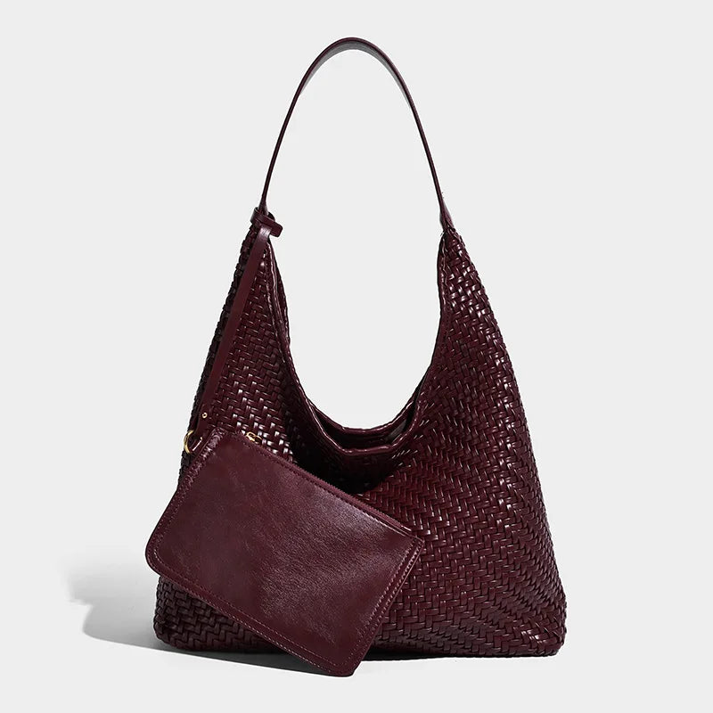Tote Bag Vintage Tressé – Élégance au Quotidien