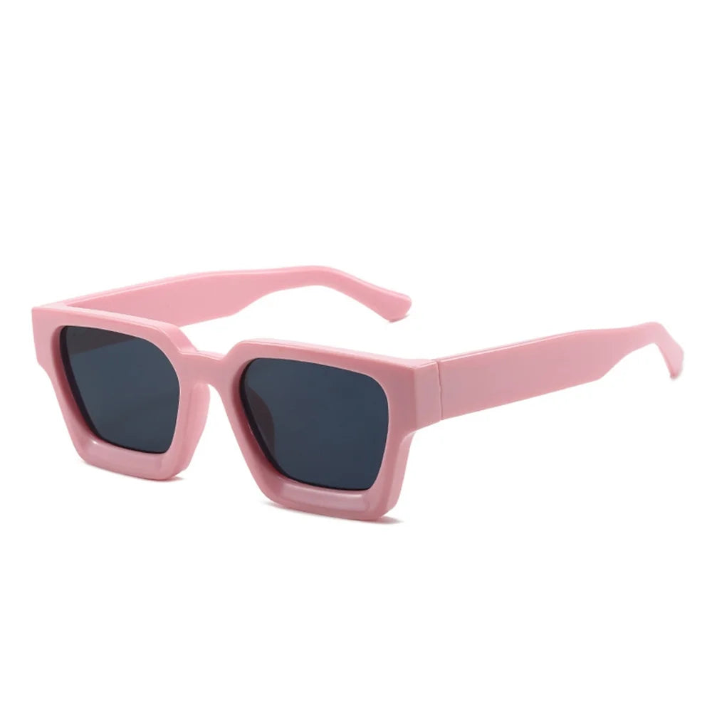 Lunettes de Soleil Carrées Rétro – UV400 & 23 Coloris