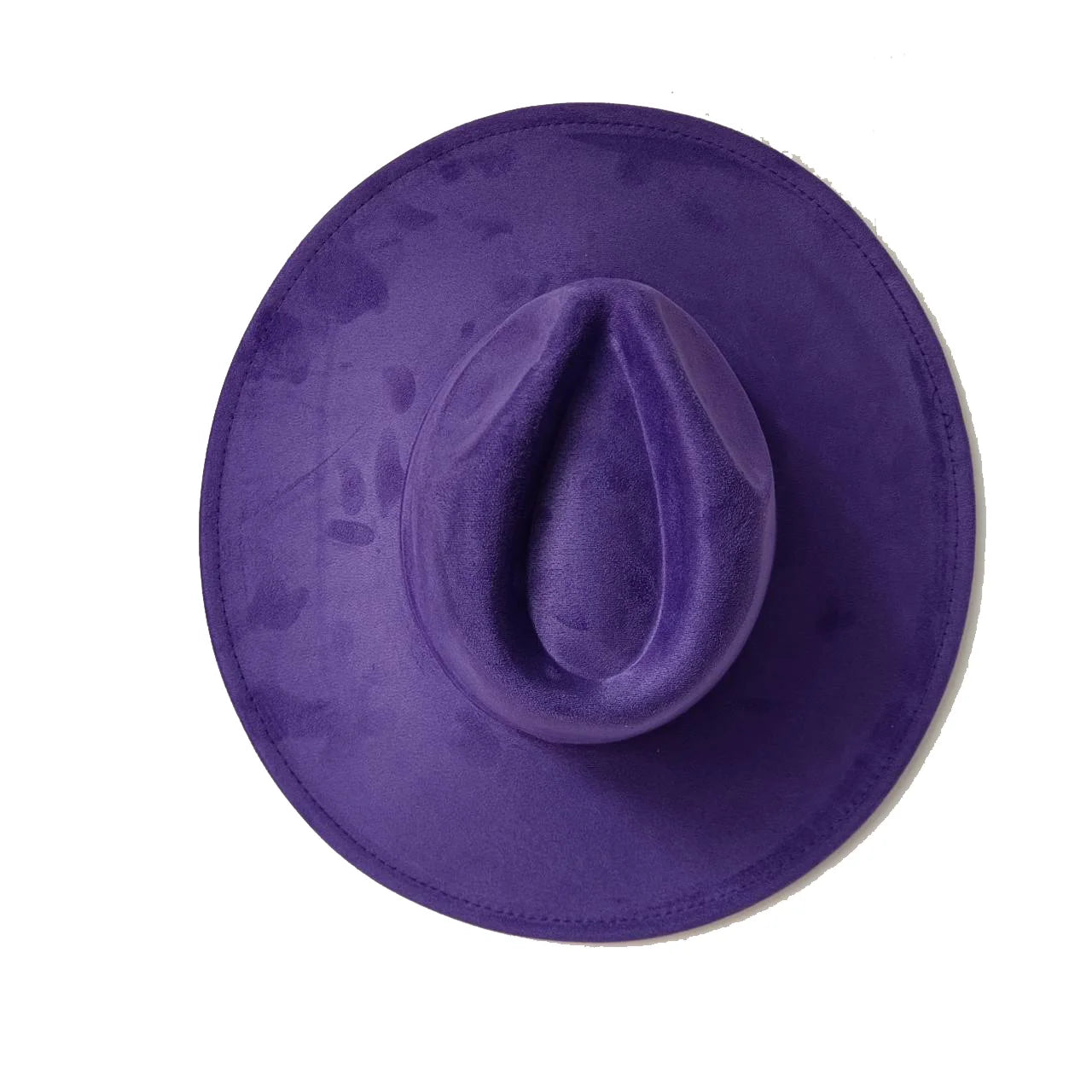 Chapeau Fedora Suède Grand Bord – 34 Coloris & Style Mixte