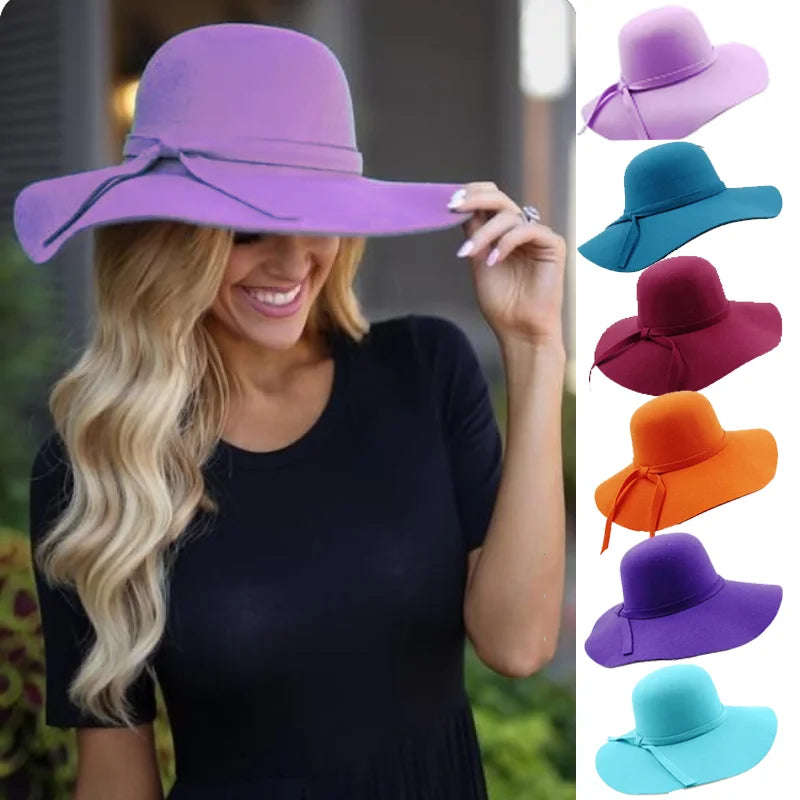 Chapeau Fedora Femme Grand Bord – 27 Coloris & Style Voyage