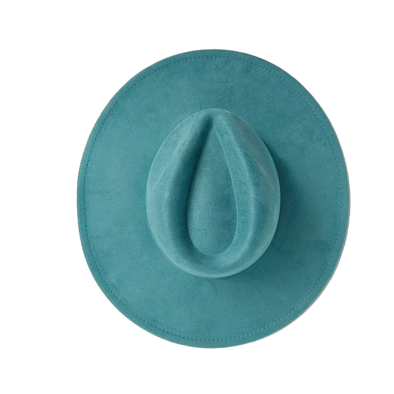Chapeau Fedora Suède Grand Bord – 34 Coloris & Style Mixte