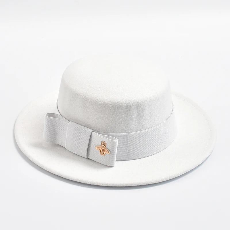 Chapeau Fedora Femme Nœud – 20 Coloris & Élégance Cérémoniale