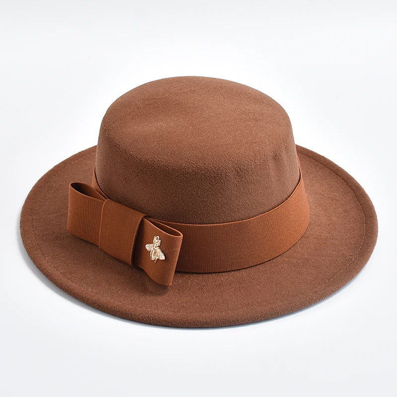 Chapeau Fedora Femme Nœud – 20 Coloris & Élégance Cérémoniale