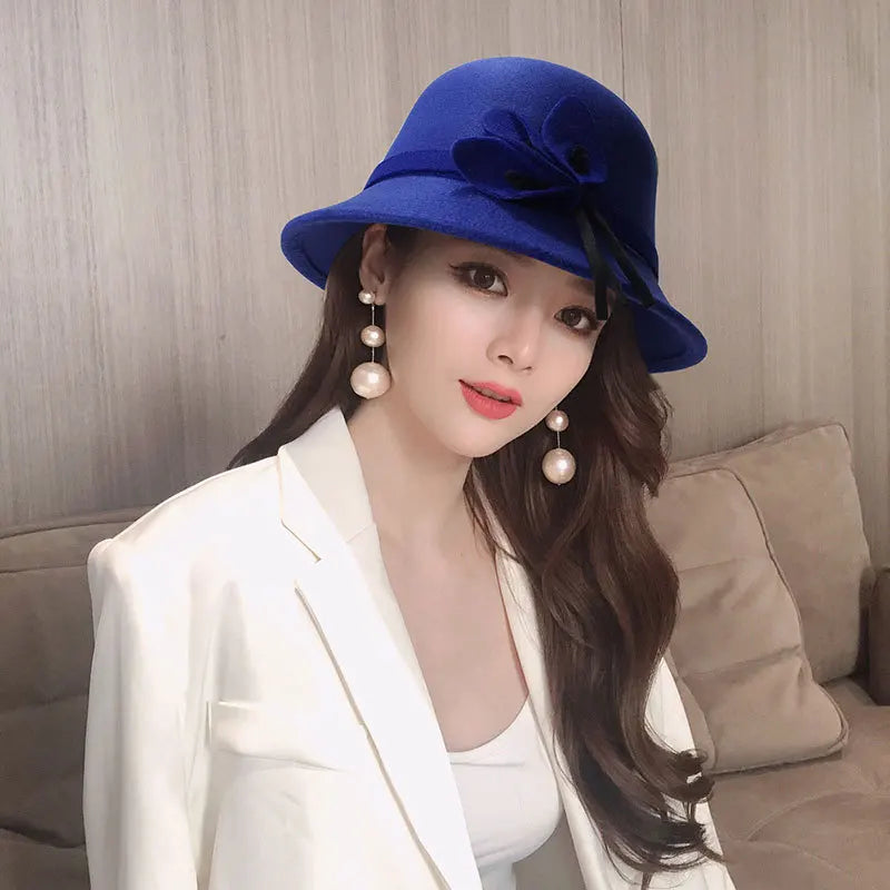 Chapeau Fedora Femme Nœud – Chic & Cérémonial