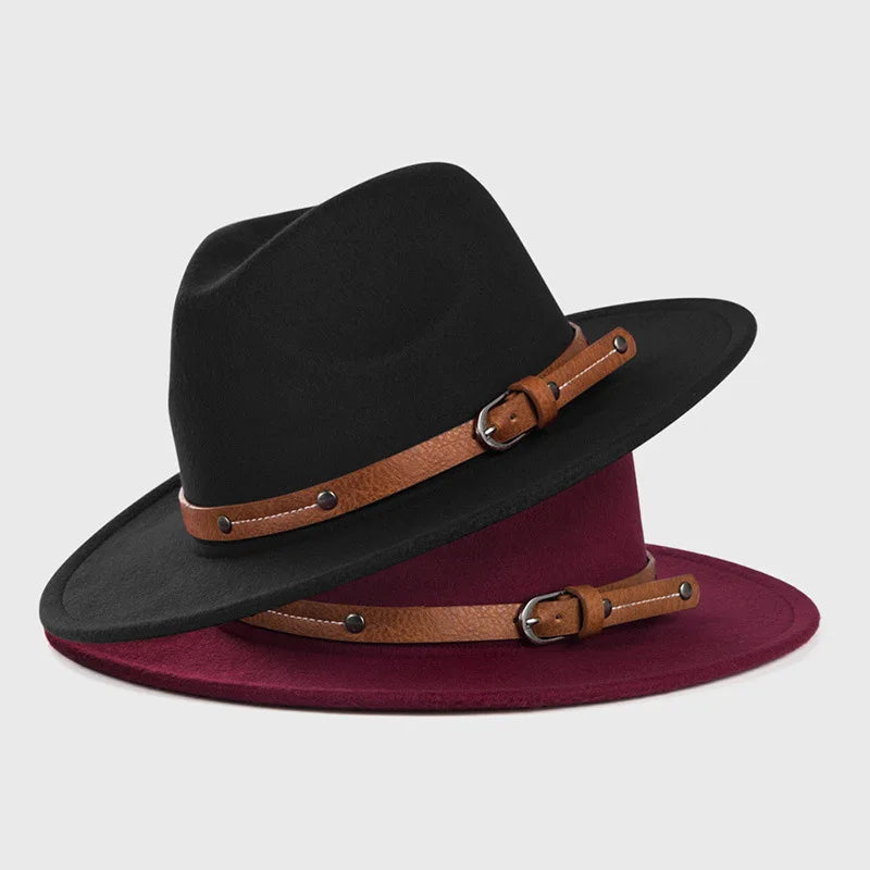 Chapeau Fedora Suède Bord Plat – Jazz, British & 13 Coloris