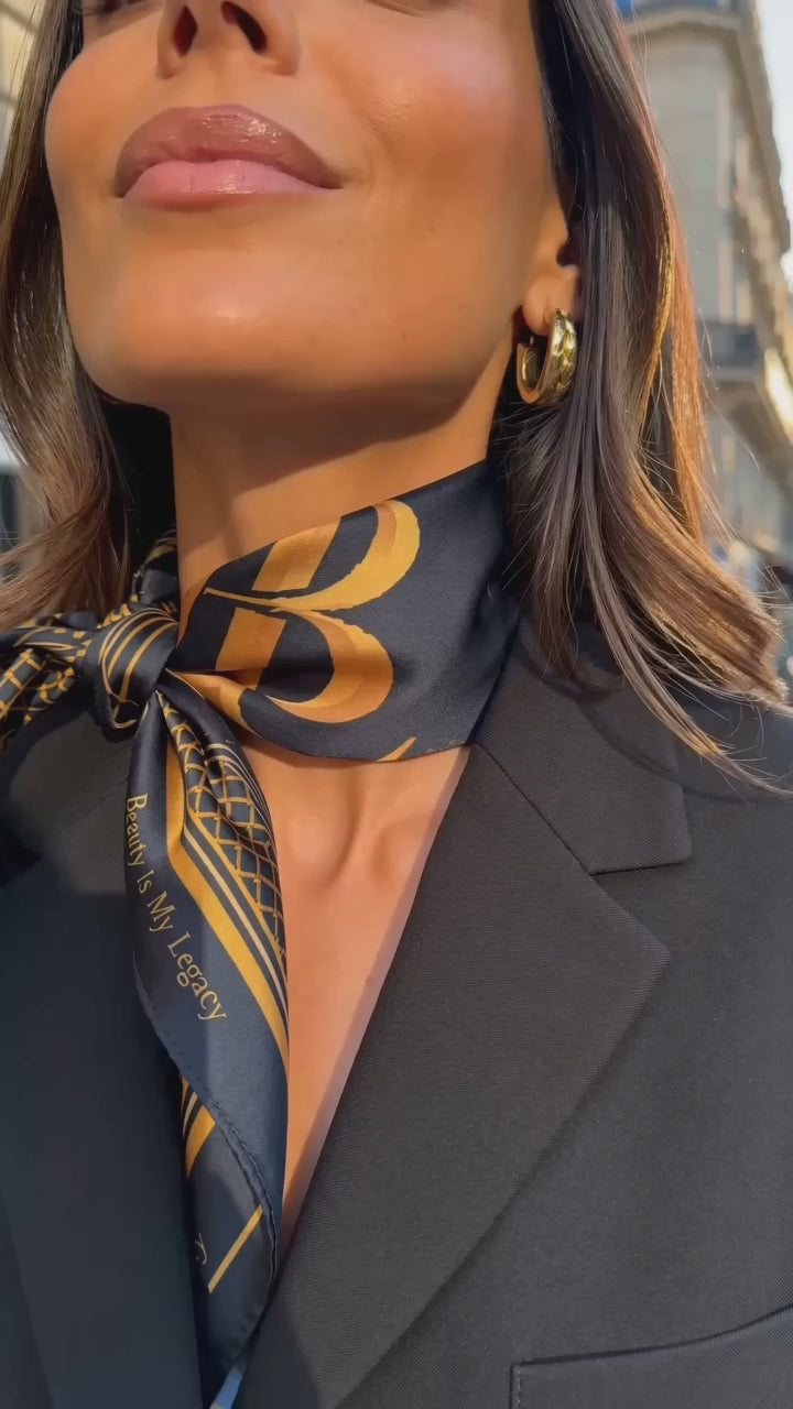Foulard en Soie 90x90 — BL Beauty Is My Legacy